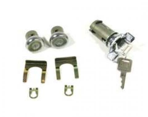 El Camino Ignition & Door Lock Set, Later Style Keys, 1969-1978