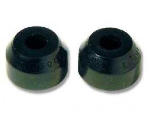 El Camino Tie Rod End Boots, Urethane, Black, 1959-1987