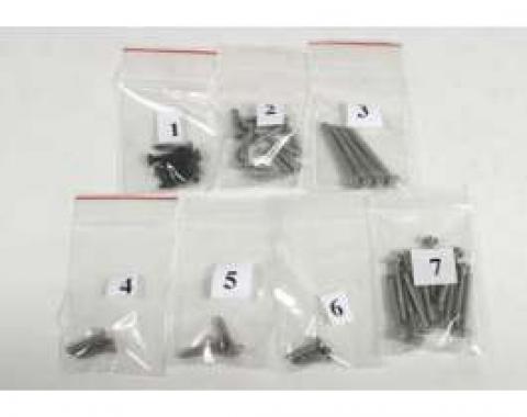 El Camino Exterior Screw Kits 40 Pieces, 1973-1977