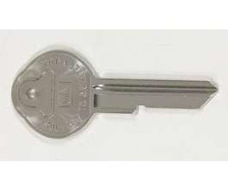 El Camino Key Blank, Ignition And Door, Pearhead Head, 1967