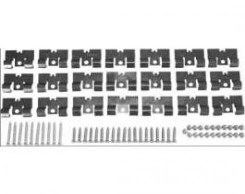 El Camino Bed Molding Clip & Screw Set , Complete, 1959-1960
