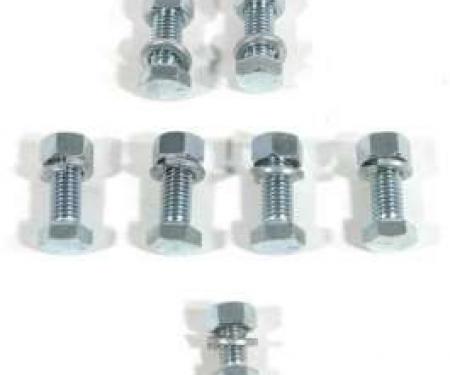 El Camino Bumper Bolt Kits Mounting Kit Rear 21 Pieces, 1966