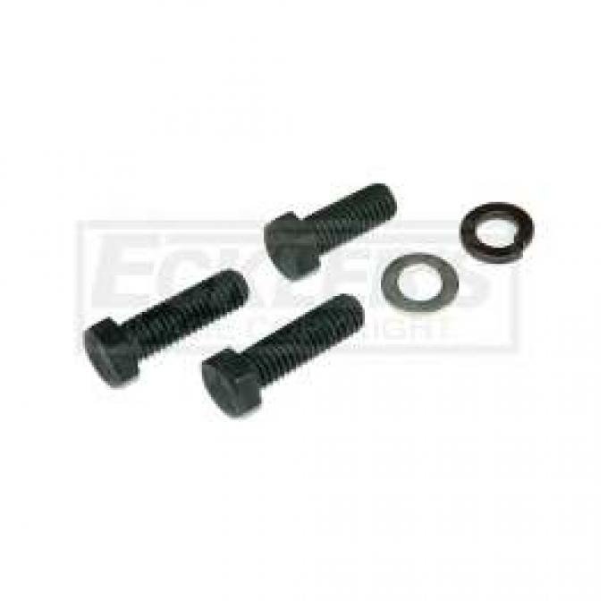 El Camino Air Conditioning Compressor Brace Fasteners, Small Block At Intake, 1970-1971