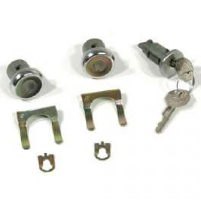 El Camino Ignition & Door Lock Set, Original Style Keys, 1966-1967