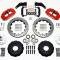 Wilwood Brakes Forged Narrow Superlite 6R Big Brake Front Brake Kit (Hub) 140-10238-DR