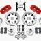 Wilwood Brakes Forged Dynapro 6 Big Brake Front Brake Kit (Hub) 140-10738-DR