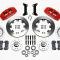 Wilwood Brakes Forged Dynapro 6 Big Brake Front Brake Kit (Hub) 140-12837-R