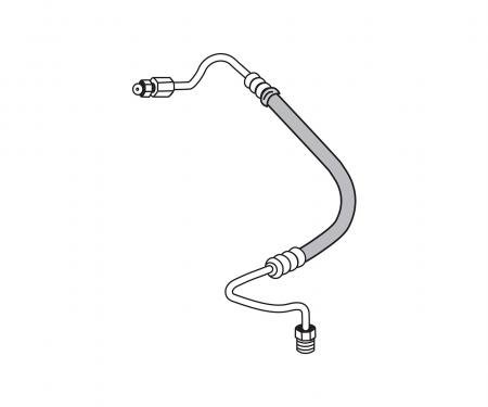 Right Stuff 1967-69 Pontiac GTO, Pre-Bent Stainless Steel Power Steering Return Line APS6901S