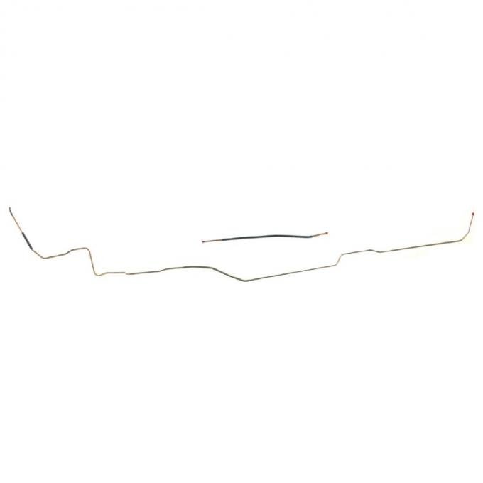 Right Stuff 1968-69 Oldsmobile Cutlass/442, Pre-Bent OE Steel Front To Rear Fuel Line AGL6801