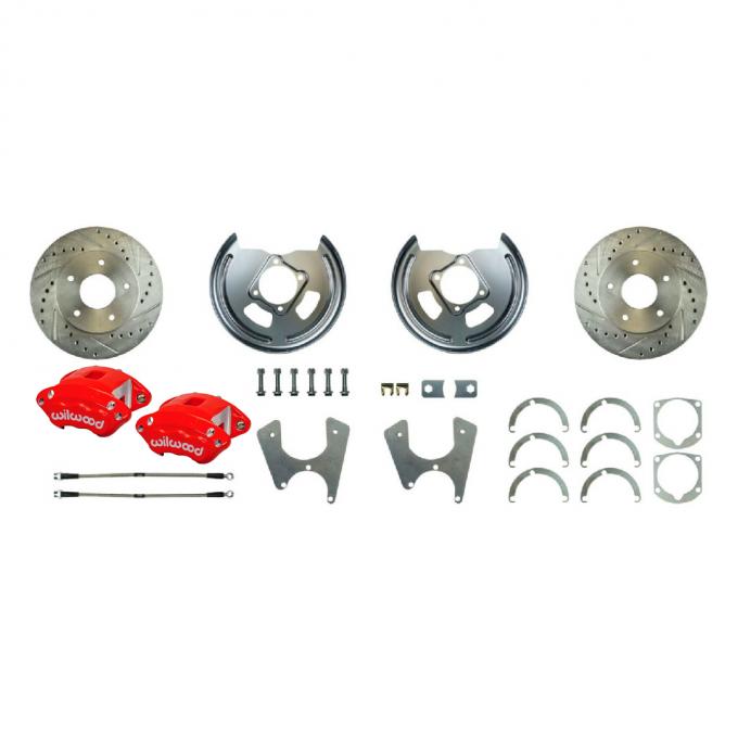 Right Stuff 1955-68 Bel Air/Impala W/Non C-Clip Axle, Performance Rear Disc Brake Conversion FSCRDM21Z