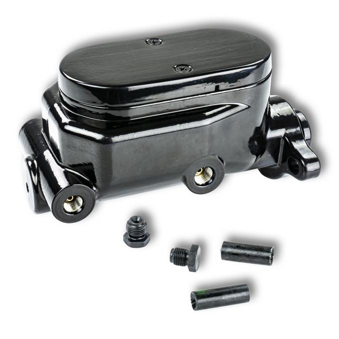 Right Stuff 1967-72 GM Car/Trucks Black Disc/Disc Master Cylinder W/Dual Reservoir DBMC56B