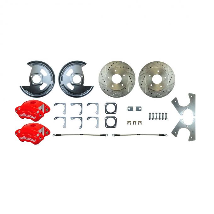 Right Stuff 64-77 GM A/F/X-Body, 10/12 Bolt, Performance Series, Rear Disc Brake Conversion AFXRDM21Z