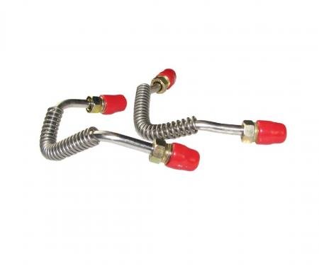 Right Stuff 1967 Pontiac A-Body, Pre-Bent OE Steel Front Brake Caliper Inlet Line AFC6701