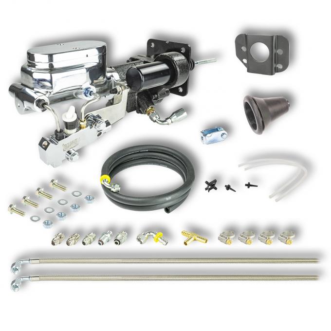 Right Stuff 1967-74 GM A/F/X-Body, Chrome Hydro Boost & Master Cylinder Combination Kit JHB015672