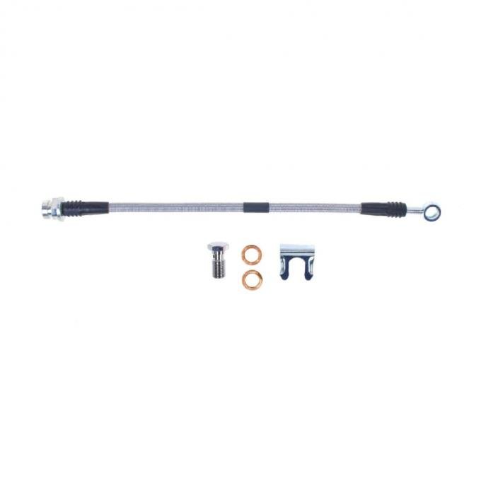 Right Stuff 1979-88 Chevrolet G-Body, Braided Stainless Steel Front Disc Brake Flex Hoses FH79S