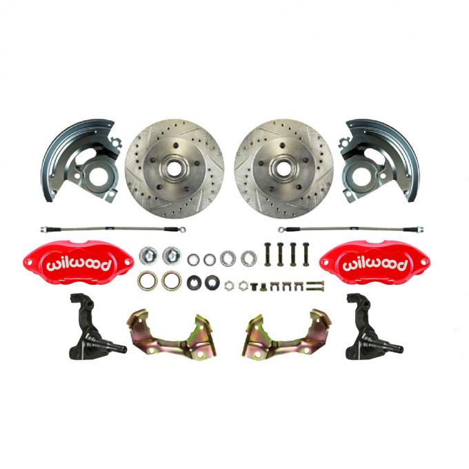 Right Stuff 1964-1972 GM A/F/X-Body, 'At The Wheel' Front Big Brake Upgrade Kit AFXWK32Z