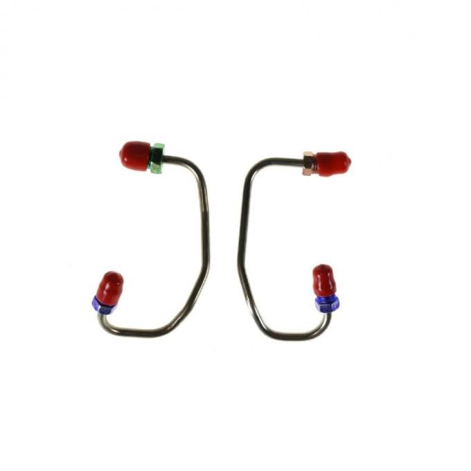 Right Stuff 1968 Buick/Pontiac A-Body, Pre-Bent OE Steel Front Brake Caliper Inlet Line AFC6802