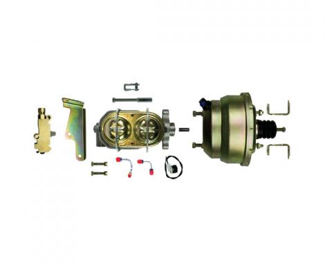 Right Stuff 1964-72 GM A/F/F-Body, 8" Dual Booster & Mater Cylinder Combination Kit G81310971