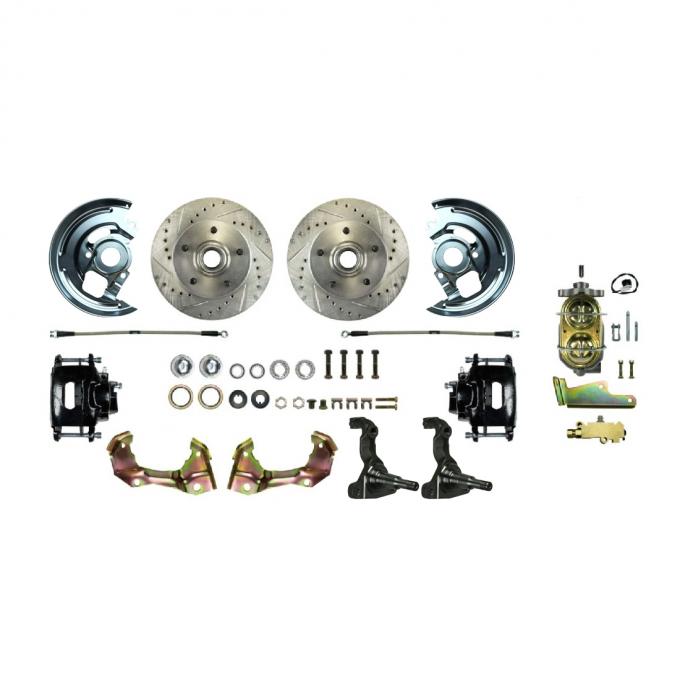 Right Stuff 1964-1972 Chevelle/A-Body, Show N Go, Front Manual Disc Brake Conversion Kit AFXSD01CS
