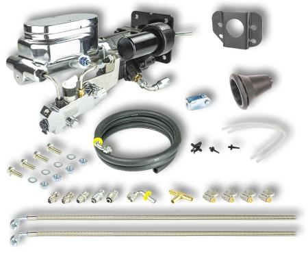 Right Stuff 1967-74 GM A/F/X-Body, Chrome Hydro Boost & Master Cylinder Combination Kit JHB015171