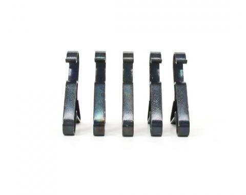 Right Stuff 1964-67 Chevrolet Chevelle/El Camino W/3/8" Line 9-Piece Fuel Line Clip Set CCS023