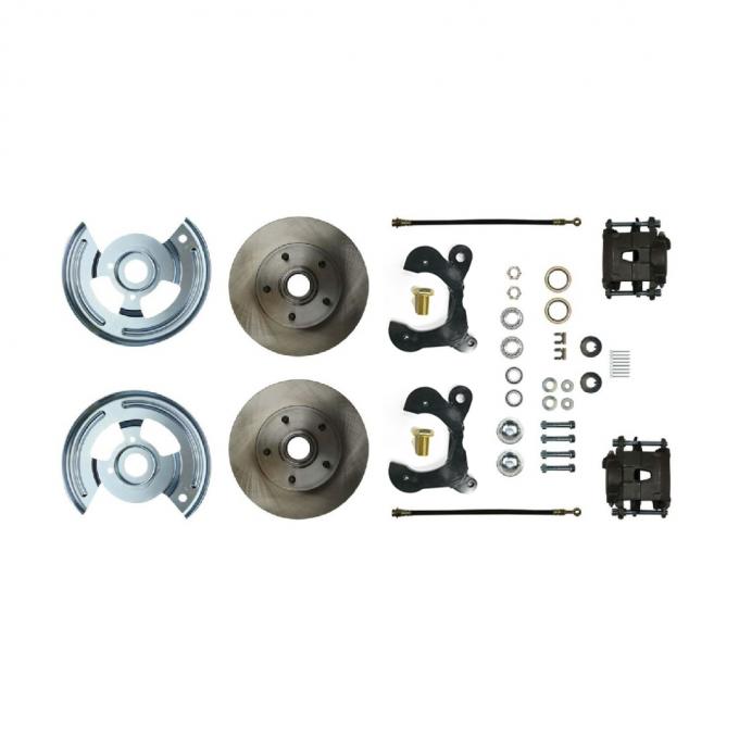 Right Stuff 1959-64 Impala/Bel Air, "At The Wheel" Front Disc Brake Conversion Kit FSC59WKC