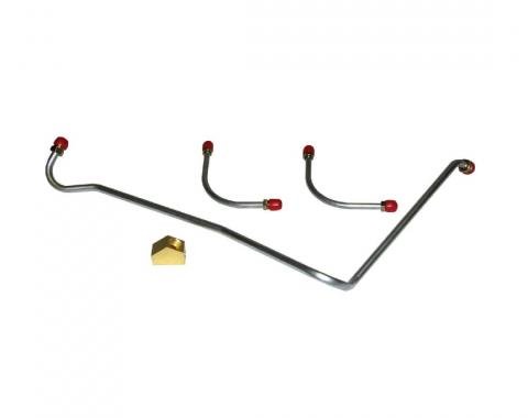 Right Stuff 1967-68 Chevrolet A/F-Body W/396cu, Pre-Bent OE Steel Fuel Pump to Carb Line FPC6775