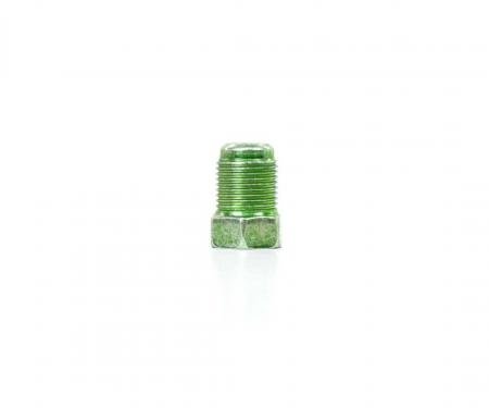 Right Stuff 3/16" Tube W/12 x 1 Thread, 1/2" Hex, Bubble Flare, Metric Red Fitting MSP8
