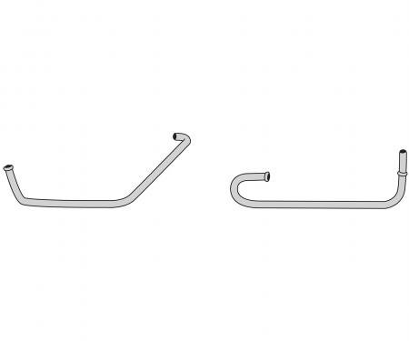 Right Stuff 1970 Chevrolet Chevelle/El Camino, Pre-Bent Stainless Steel Choke Control Tube TCS7002S