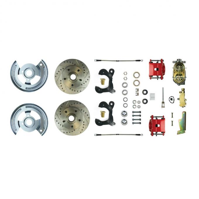 Right Stuff 1959-64 Chevrolet Impala/Bel Air, Manual Front Disc Brake Conversion Kit FSC59SDCZ