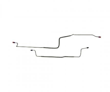 Right Stuff 1978-87 Chevrolet Malibu/G-Body Pre-Bent OE Steel Rear Axle Brake Line CRA8001