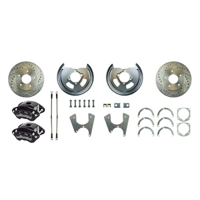 Right Stuff 1955-68 Bel Air/Impala W/Non C-Clip Axle, Performance Rear Disc Brake Conversion FSCRDM21S