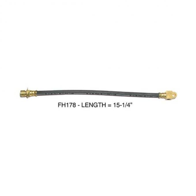 Right Stuff 1969-70 Oldsmobile/Buick Full Size Cars, Rear Brake Flex Hoses FH178