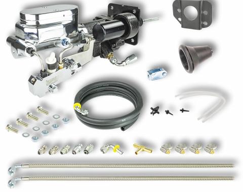 Right Stuff 1967-74 GM A/F/X-Body, Chrome Hydro Boost & Master Cylinder Combination Kit JHB015672