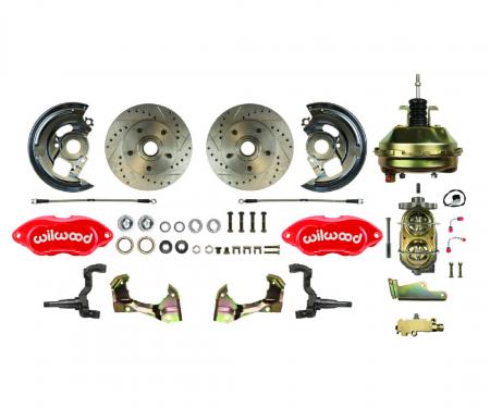 Right Stuff 1964-1974 GM A/F/X Body,Front Power Disc Brake Conversion Kit AFXDC32Z