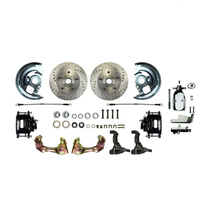Right Stuff 1964-1972 Chevelle/A-Body, Show N Go, Front Manual Disc Brake Conversion Kit AFXSD01CSX