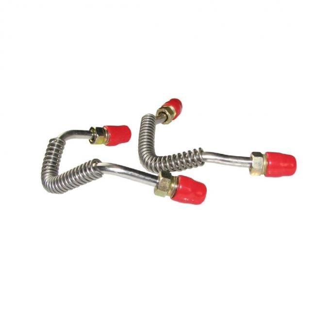 Right Stuff 1967 Pontiac A-Body, Pre-Bent OE Steel Front Brake Caliper Inlet Line AFC6701