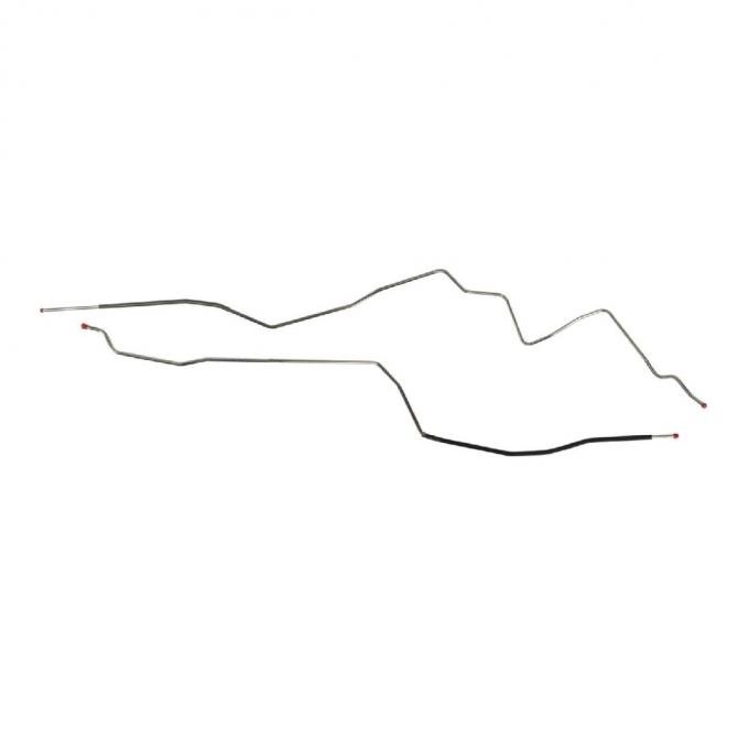 Right Stuff 1970-72 Buick Skylark, Pre-Bent OE Steel Front To Rear Fuel Line AGL7025