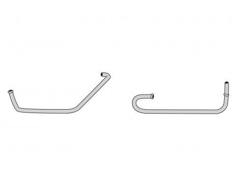 Right Stuff 1965-66 Buick, Pre-Bent Stainless Steel Thermal Choke Control Tube QCH6566S
