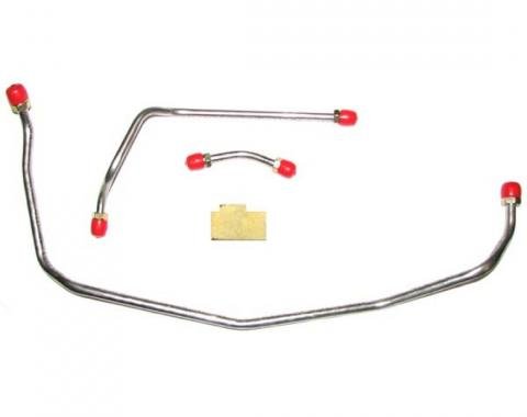 Right Stuff 1970 Chevelle W/LS6 Short Pump Pre-Bent OE Steel Fuel Pump to Carburetor Line CPC7006