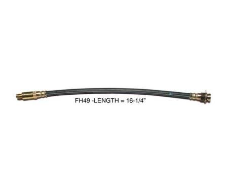 Right Stuff 1965 Chevrolet/Pontiac Full Size, Rear Brake Flex Hoses FH49