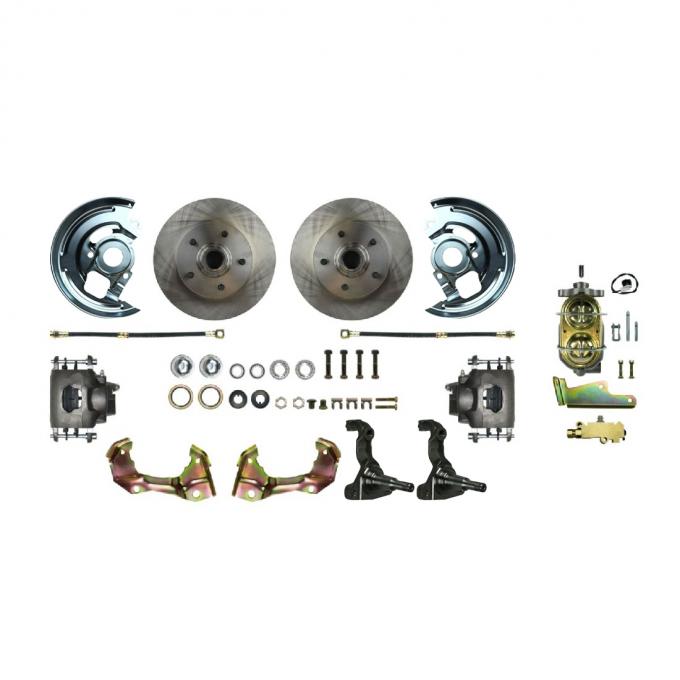 Right Stuff 1964-1972 Chevelle/A-Body Front Manual Disc Brake Conversion Kit AFXSD01C