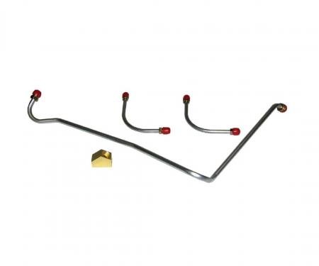 Right Stuff 1967-68 Chevrolet A/F-Body W/396cu, Pre-Bent OE Steel Fuel Pump to Carb Line FPC6775