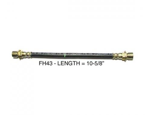 Right Stuff 63-64 Pontiac Grand Prix Brake Hydraulic Hose , Rear FH43