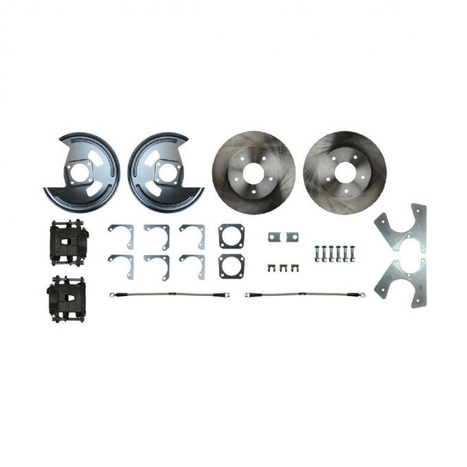 Right Stuff 64-77 GM A/F/X-Body, 10/12 Bolt,Non-Staggered Shock, Rear Disc Brake Conversion AFXRDM1