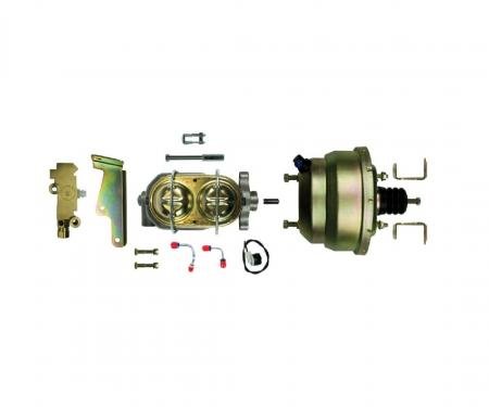 Right Stuff 1964-72 GM A/F/F-Body, 8" Dual Booster & Mater Cylinder Combination Kit G81310572