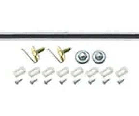 AMD Upper Tailgate Molding w/ Hardware, 68-69 El Camino P-AAR56HA