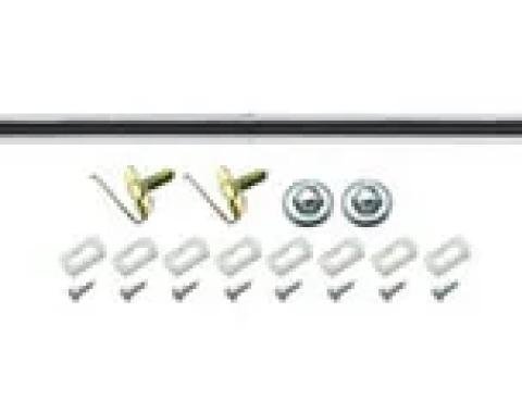 AMD Upper Tailgate Molding w/ Hardware, 68-69 El Camino P-AAR56HA