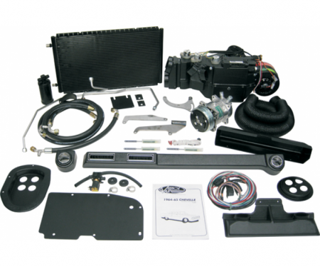 Chevelle & El Camino Vintage Air SureFit Gen IV Air Conditioning Kit, with Factory Air, 1970-1972