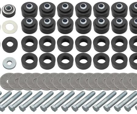 AMD Body & Radiator Support Bushing Set w/ Hardware, 64-67 Chevelle Cutlass Convertible; GTO Skylark Coupe & Convertible P-SB515K
